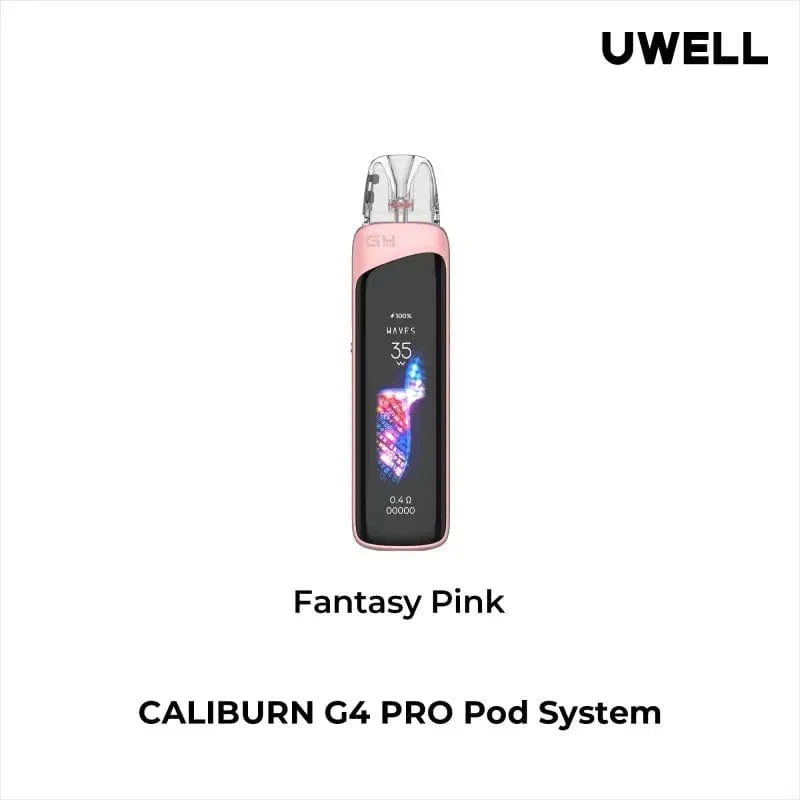 Uwell Pod System Fantasy Pink Uwell Caliburn G4 Pro 35W Pod Kit