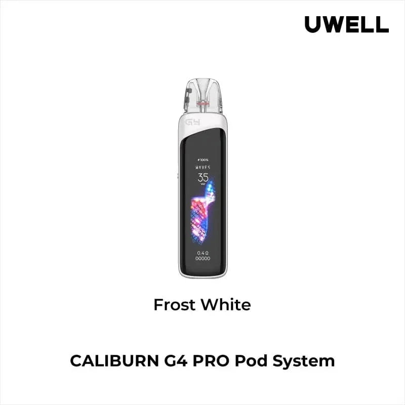 Uwell Pod System Frost White Uwell Caliburn G4 Pro 35W Pod Kit