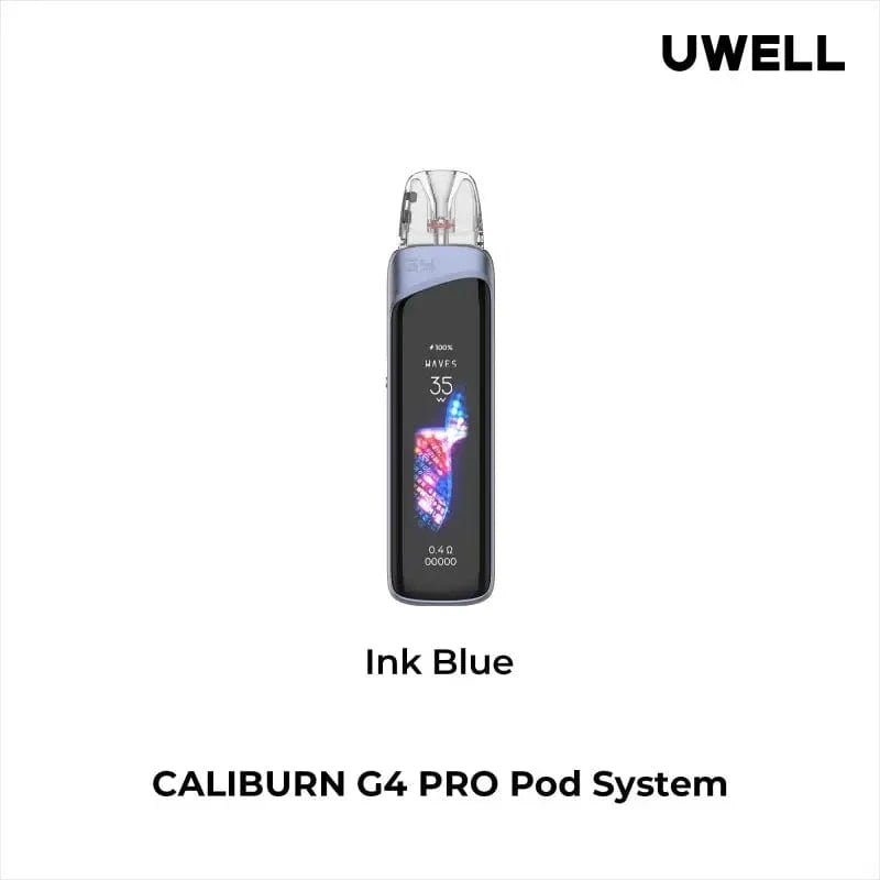 Uwell Pod System Ink Blue Uwell Caliburn G4 Pro 35W Pod Kit