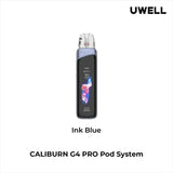 Uwell Pod System Ink Blue Uwell Caliburn G4 Pro 35W Pod Kit
