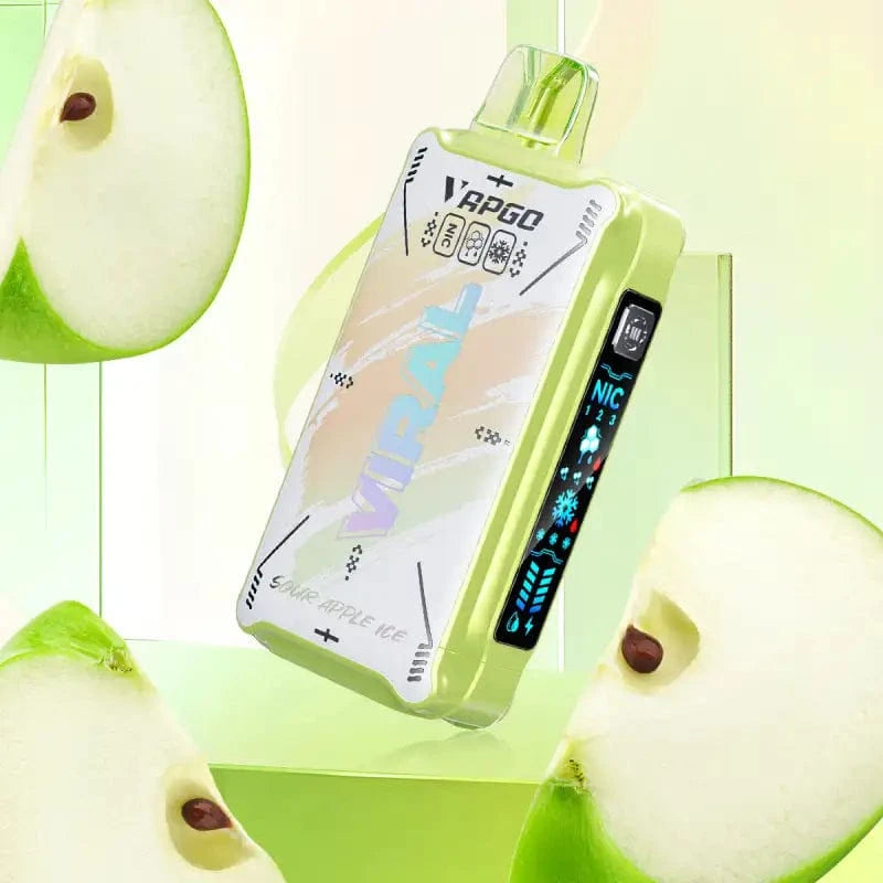 VAPGO Disposable Vape Sour Apple Ice Vapgo VIRAL 50K Ice Control Disposable Vape (5%, 50000 Puffs)