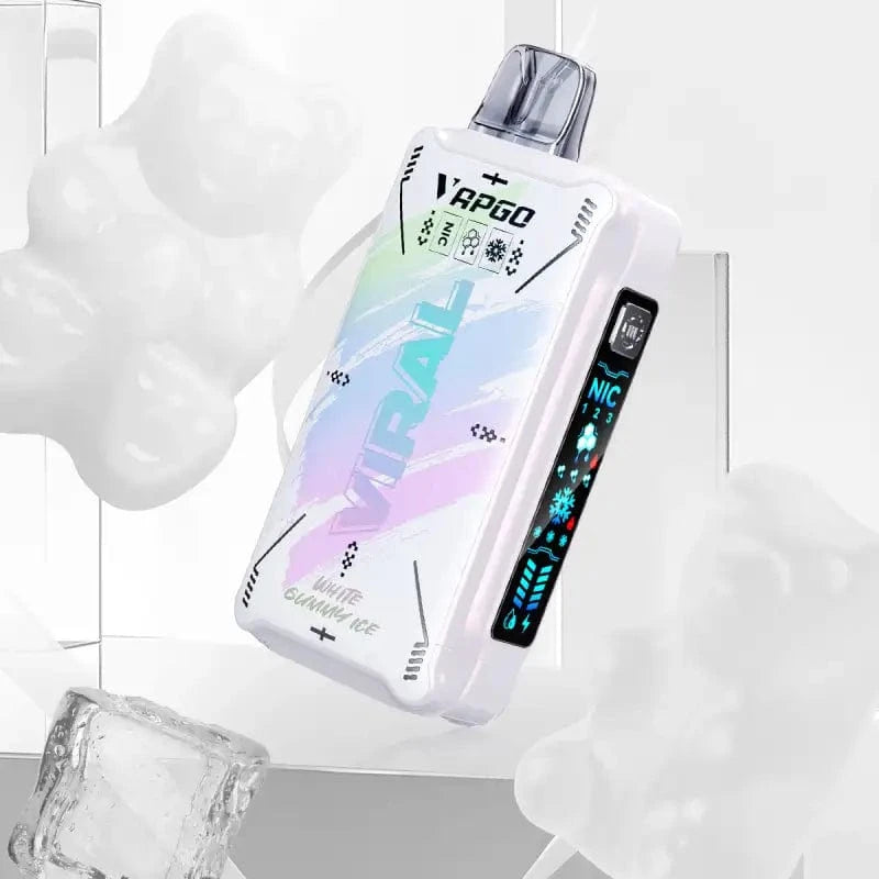 VAPGO Disposable Vape White Gummy Ice Vapgo VIRAL 50K Ice Control Disposable Vape (5%, 50000 Puffs)