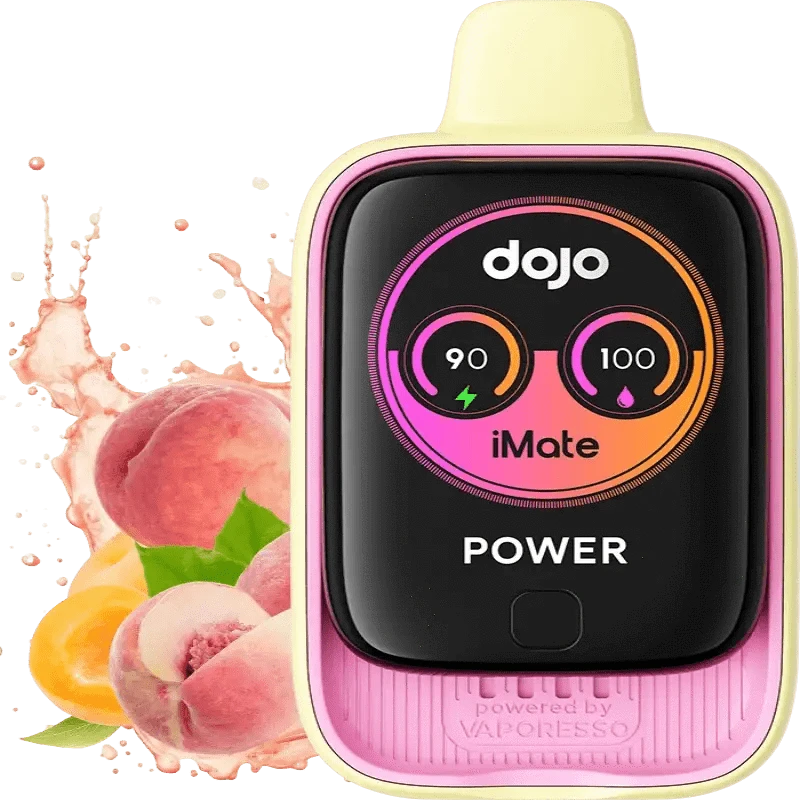 Vaporesso Disposable Vape Peachy Smash Vaporesso DOJO iMate X 40K Disposable Kit (5%, 40000 Puffs)