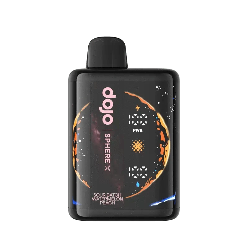 Vaporesso Disposable Vape Sour Batch Watermelon Peach' DOJO Sphere X 40K Disposable Vape (5%, 40000 Puffs)