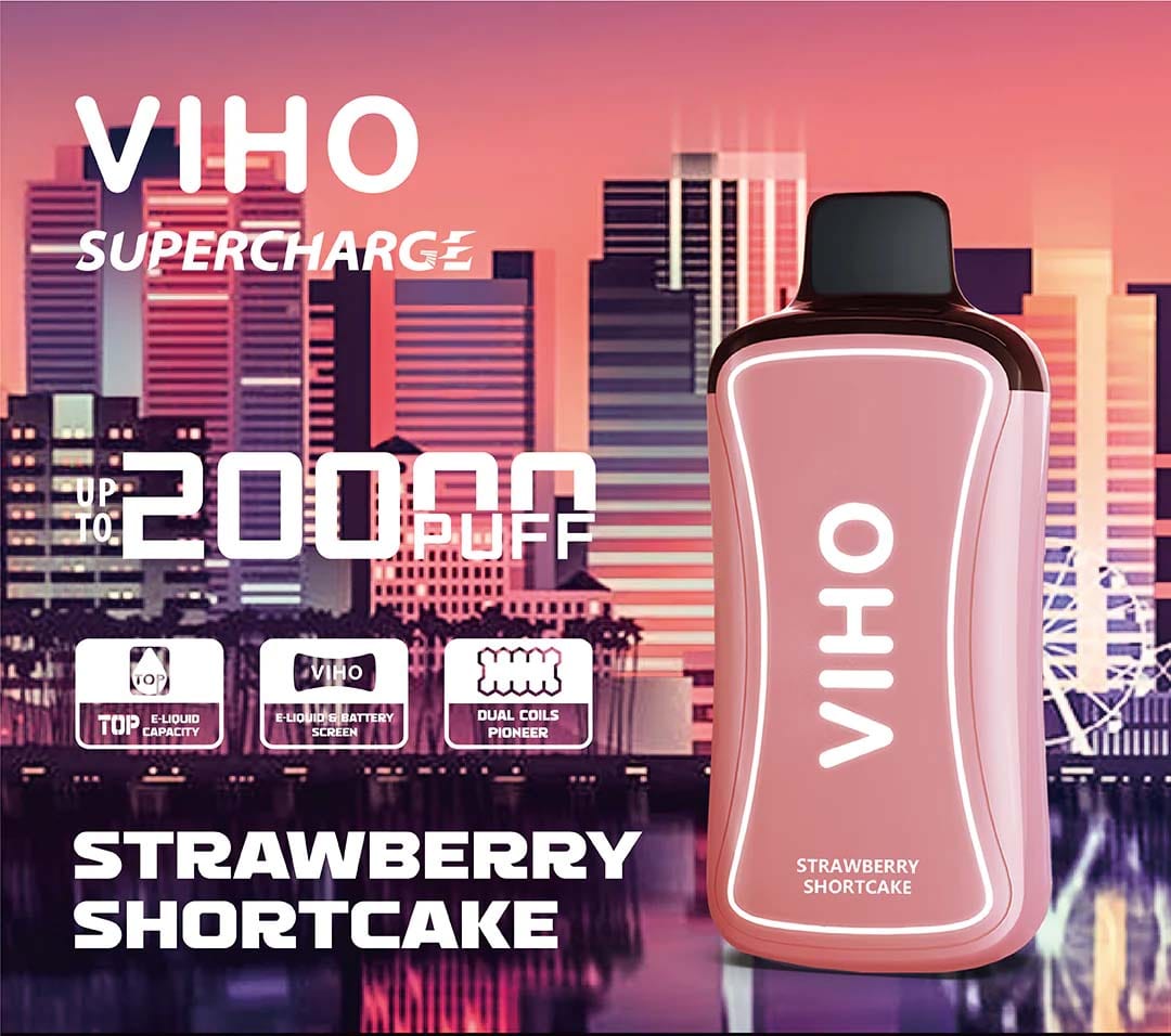 VIHO Disposable Vape VIHO Supercharge 20000 Disposable Vape (5%, 20000 Puffs)