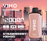 VIHO Disposable Vape Blueberry Ice VIHO Supercharge 20000 Disposable Vape (5%, 20000 Puffs)