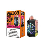 VOOPOO Disposable Vape Georgia Peach Ice VOOPOO NEXA Ultra II 50K Disposable Vape (5%, 50000 Puffs)
