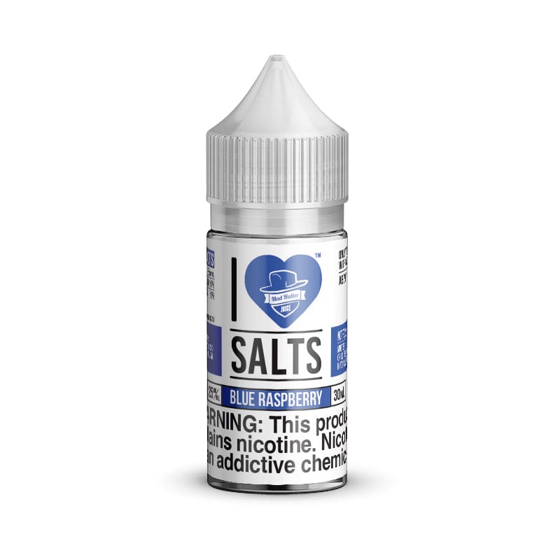 Mad Hatter Juice Juice I Love Salts Blue Raspberry 30ml Nic Salt Vape Juice