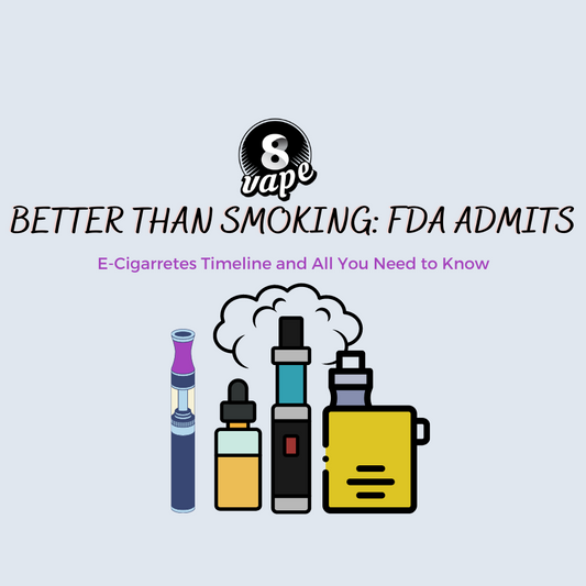 Better than Smoking, FDA Admits
