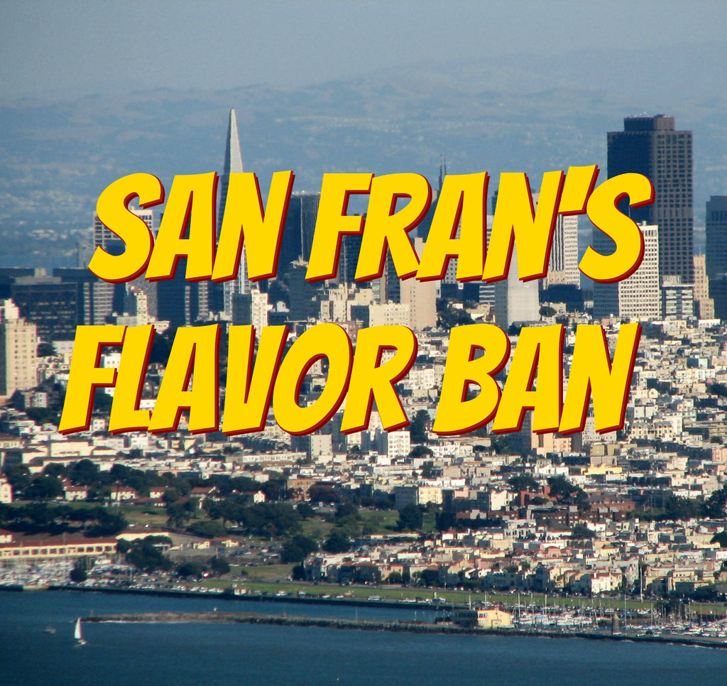 San Francisco's Vape Juice Flavor Ban