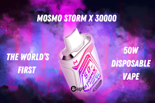 first 50w disposable vape review mosmo storm x 30000 vape