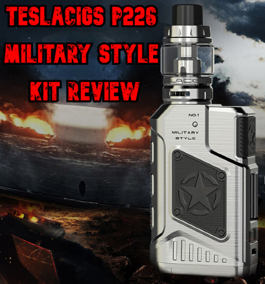 TeslaCigs P226 Military Style Review, An Exercise in Futility
