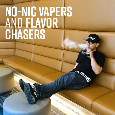 No-Nic Vapers and Flavor Chasers