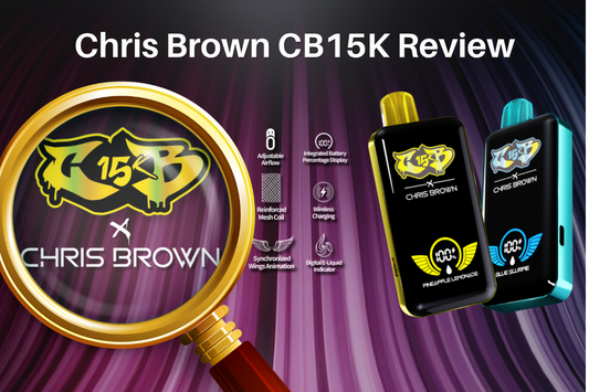 chris brown cb15k disposable vape review