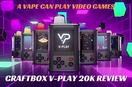 [Crazy?!] A Vape Can Play Video Games? Craftbox V-Play 20K Review