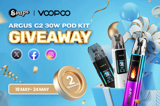 voopoo vape giveaway argus g2 pod kit