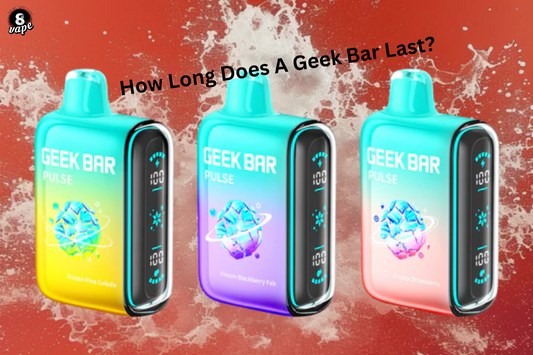 how long does a geek bar last