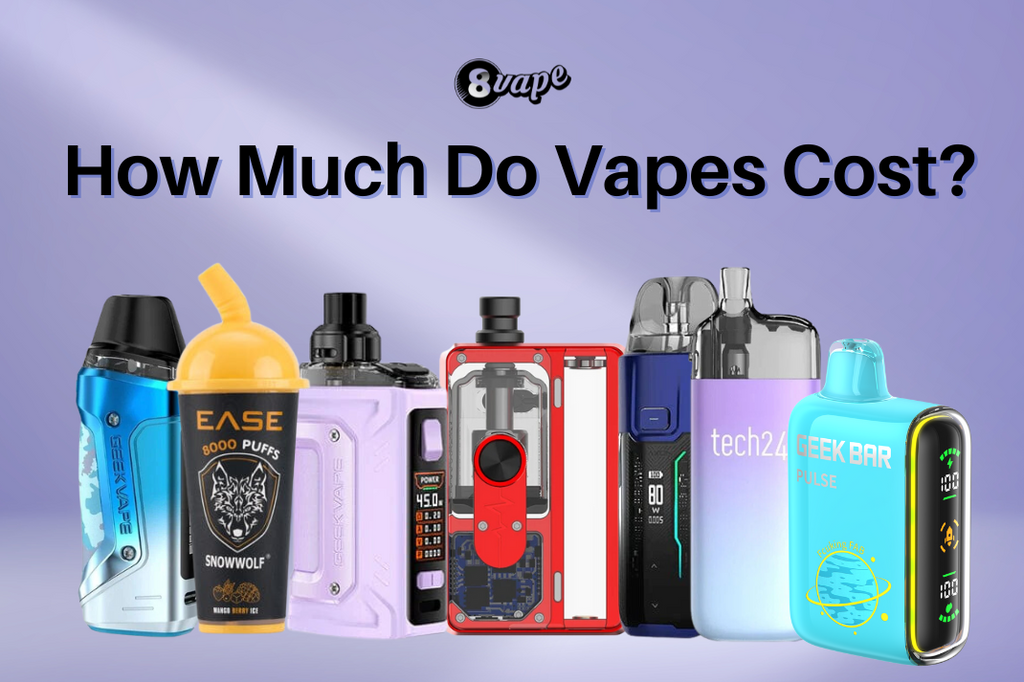 How Much Do Vapes Cost? [2024 Guide] – Eightvape
