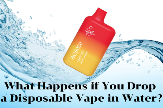 What Happens if You Drop a Disposable Vape in Water?