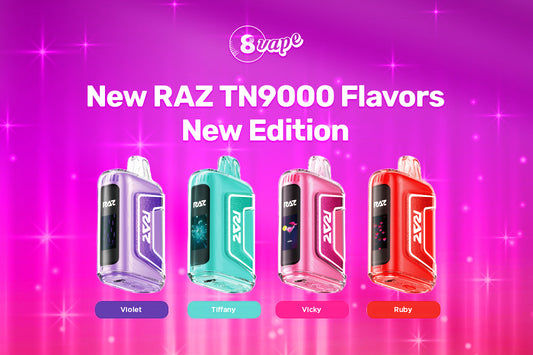 new raz tn9000 flavors dream edition ruby flavor raz tiffany flavor rugby flavor raz violet flavor