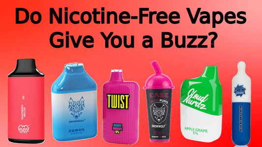 do nicotine-free vapes give you a buzz?