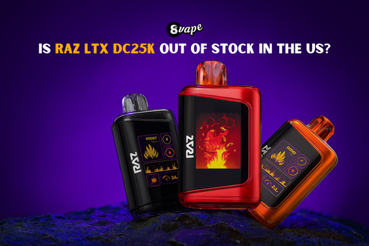 is raz ltx dc25k vape out of stock