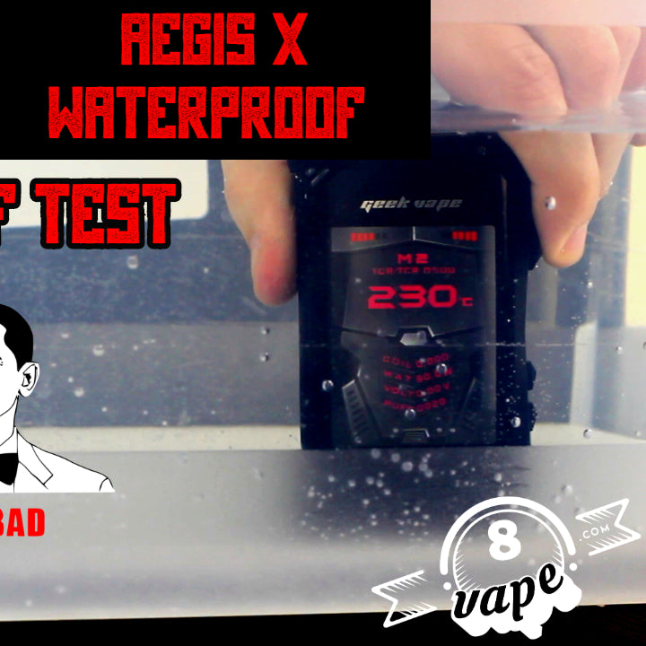 GeekVape Aegis X Waterproof Test