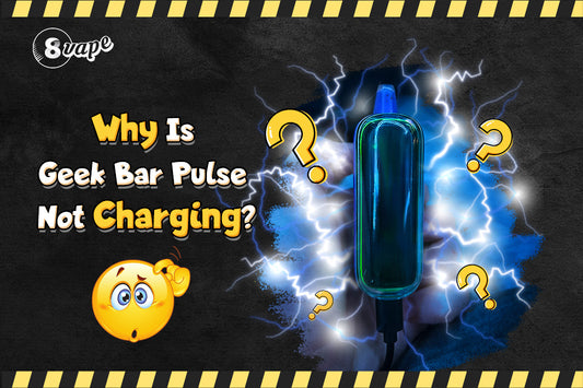 why is my geek bar pulse not charging