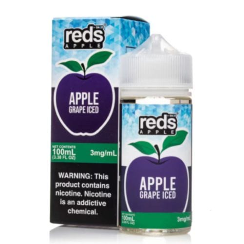 7 Daze Juice Reds Apple Grape Iced 100ml Vape Juice