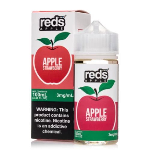 7 Daze Juice Reds Apple Strawberry 100ml Vape Juice