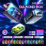 Air Bar Disposable Vape Air Bar Diamond Box 20000 Disposable (5%, 20000 Puffs)