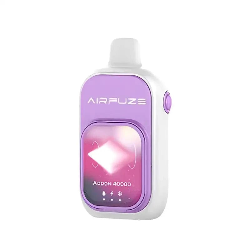 Airfuze Disposable Vape Addon w/ Art Patch (10% Chance to Win Smartwatch) / White Gummy (Sour Control) AIRFUZE Addon 40K Ice & Sour Control Disposable Vape (5%, 40000 Puffs)