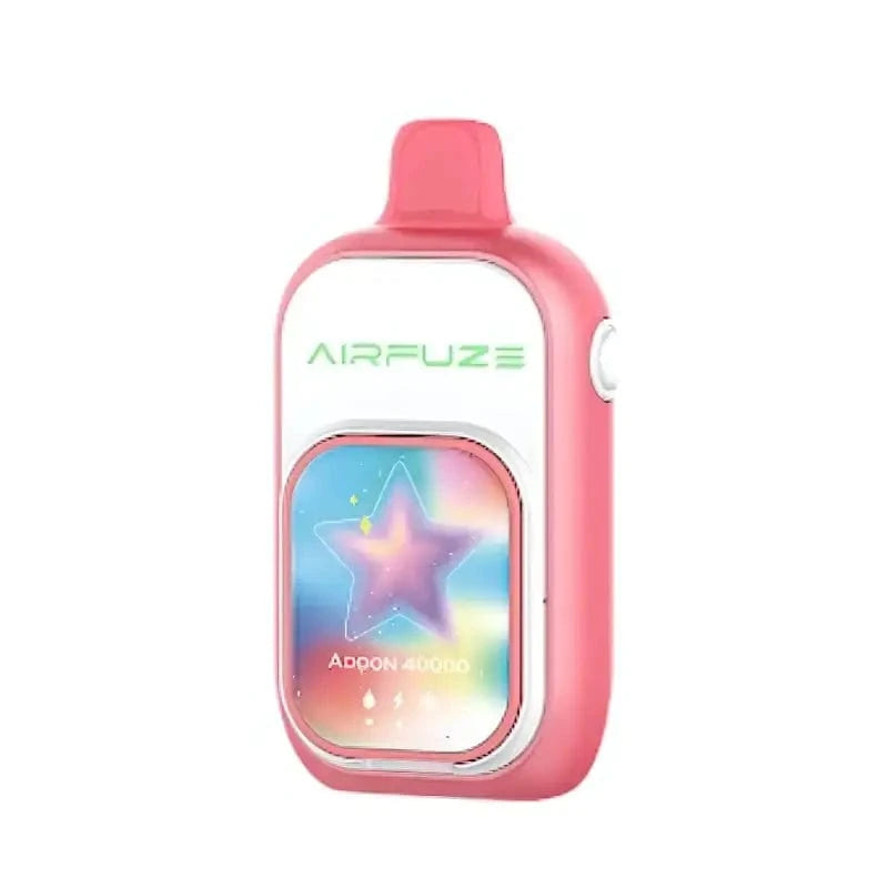 Airfuze Disposable Vape Addon w/ Nicotine Strip / Straw Kiwi Watermelon (Ice Control) AIRFUZE Addon 40K Ice & Sour Control Disposable Vape (5%, 40000 Puffs)