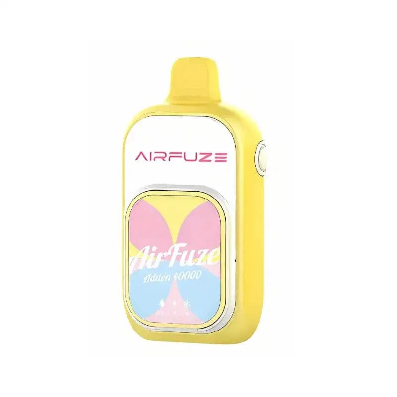Airfuze Disposable Vape Addon w/ Nicotine Strip / Strawberry Banana (Ice Control) AIRFUZE Addon 40K Ice & Sour Control Disposable Vape (5%, 40000 Puffs)