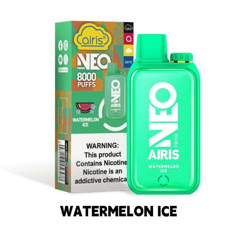 Airis Disposable Vape Watermeon Ice Airis Neo P8000 Disposable Vape (5%, 8000 Puffs)