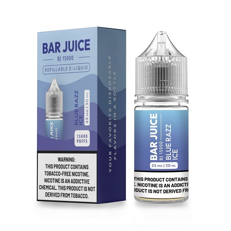 Bar Juice Juice Bar Juice Blue Razz Ice Nic Salt Vape Juice 30ml
