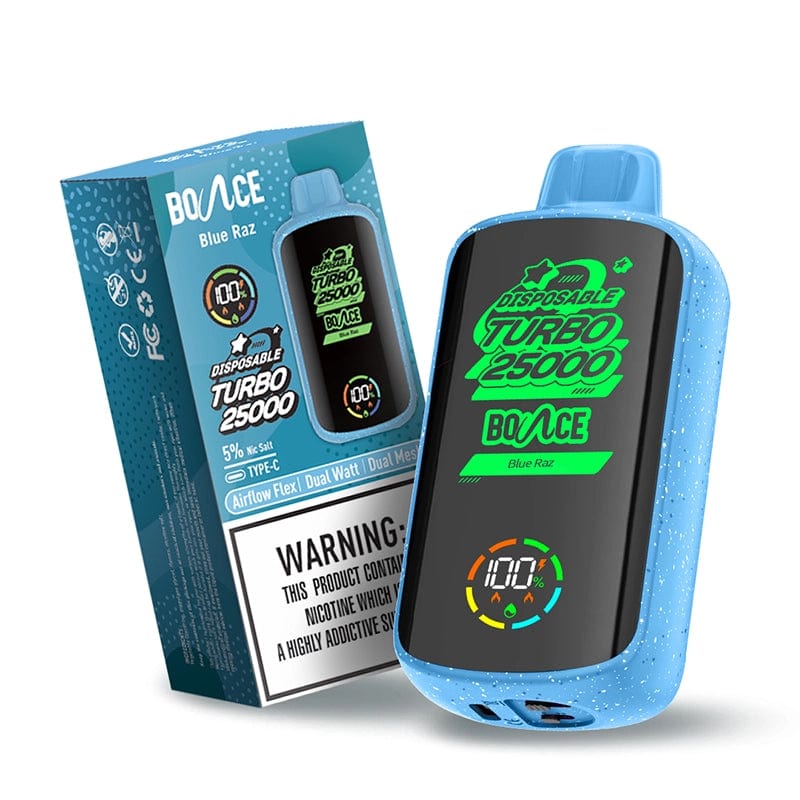 Bounce Disposable Vape Bounce Turbo 25000 Disposable Vape (5%, 25000 Puffs)