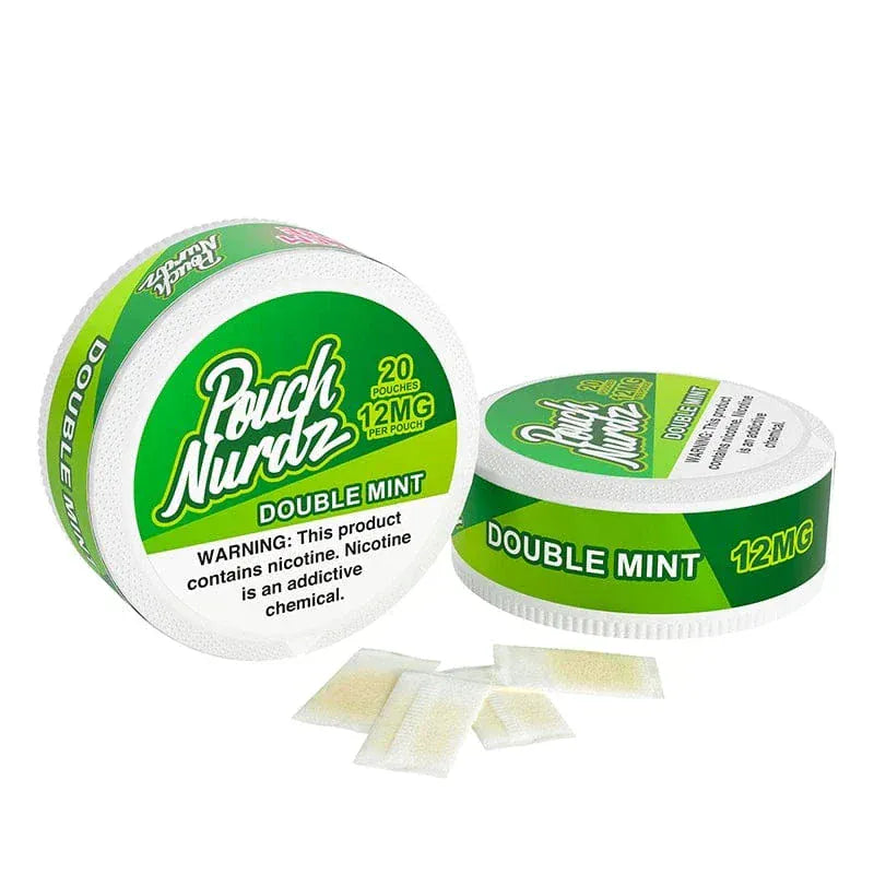 Cloud Nurdz 12mg / Double Mint 🎁 Pouch Nurdz Nicotine Pouches (100% off)