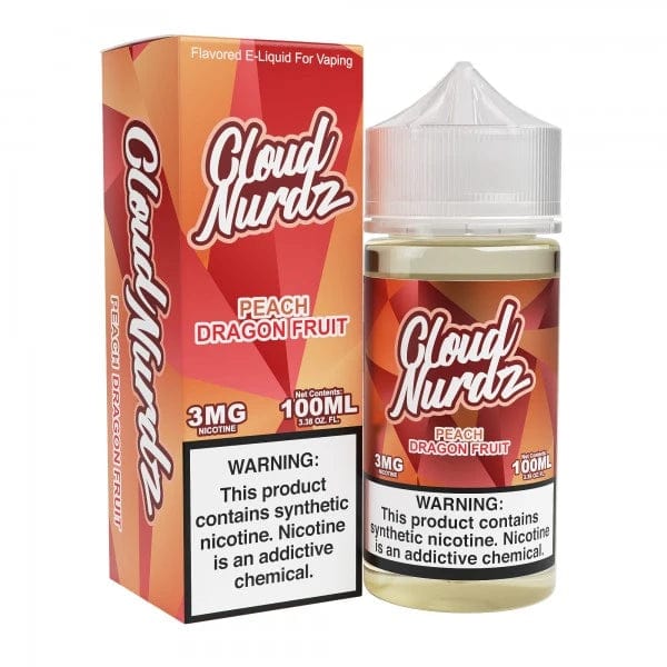 Cloud Nurdz Juice Cloud Nurdz Synthetic Peach Dragon Fruit TF Vape Juice 100ml