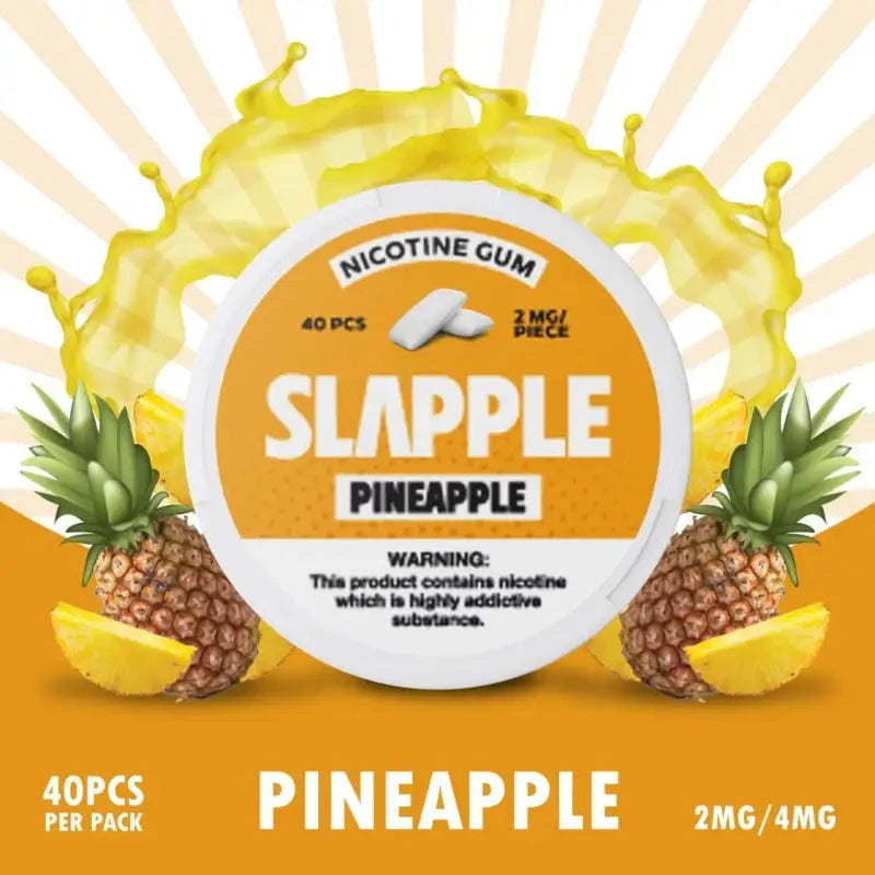 Cloud Nurdz Nicotine Pouch 2mg / Pineapple Slapple Nicotine Gum