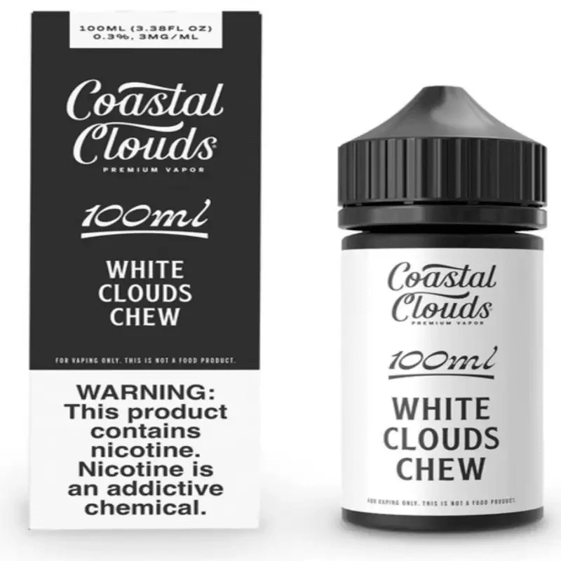 Coastal Clouds Juice 3MG Coastal Clouds Iced White Clouds Freeze 100ml Vape Juice