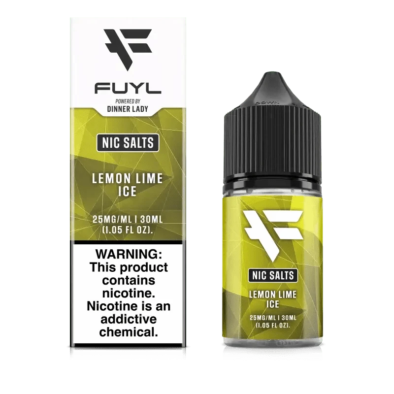 Dinner Lady 25mg 🎁 Dinner Lady FUYL Salts Lemon Lime Ice 30ml (100% off)
