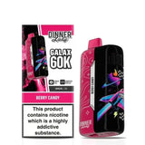 Dinner Lady Disposable Vape Berry Candy Dinner Lady 60K Disposable Vape (5%, 60000 Puffs)