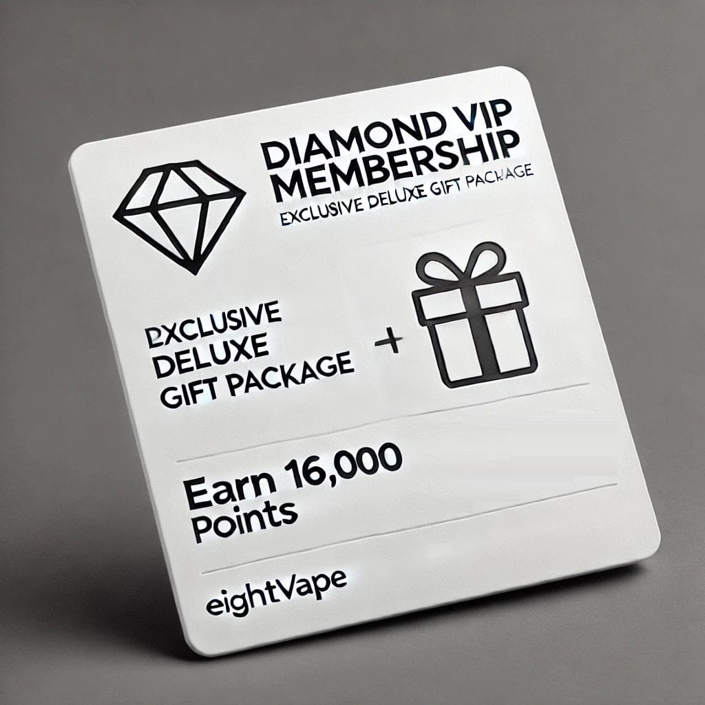 EightVape Merch Diamond VIP Membership Benefits - Exclusive Deluxe Gift Package