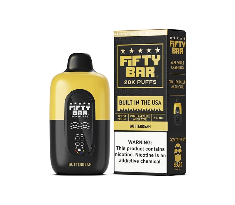 Fifty Bar Disposable Vape Fifty Bar 20K Disposable Vape (5%, 20000 Puffs)