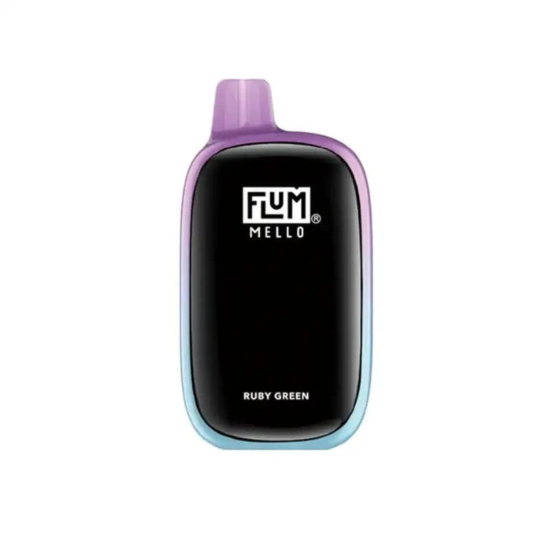 Flum Disposable Vape Ruby Green` Flum Mello 20000 Disposable Vape (5%, 20000 Puffs)