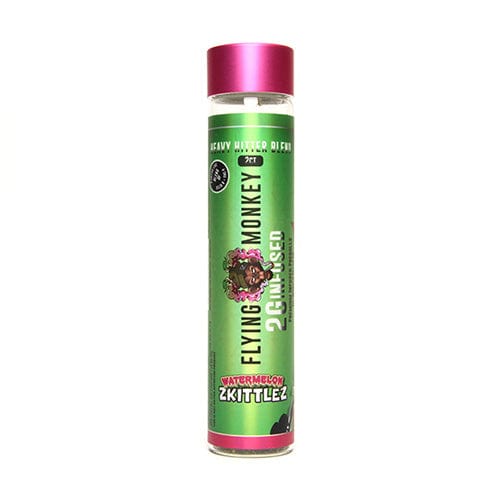 Flying Monkey Delta 8 Watermelon Zkittles Flying Monkey Heavy Hitter 2g Infused D8 + THC-P Blunts (2x Pack)