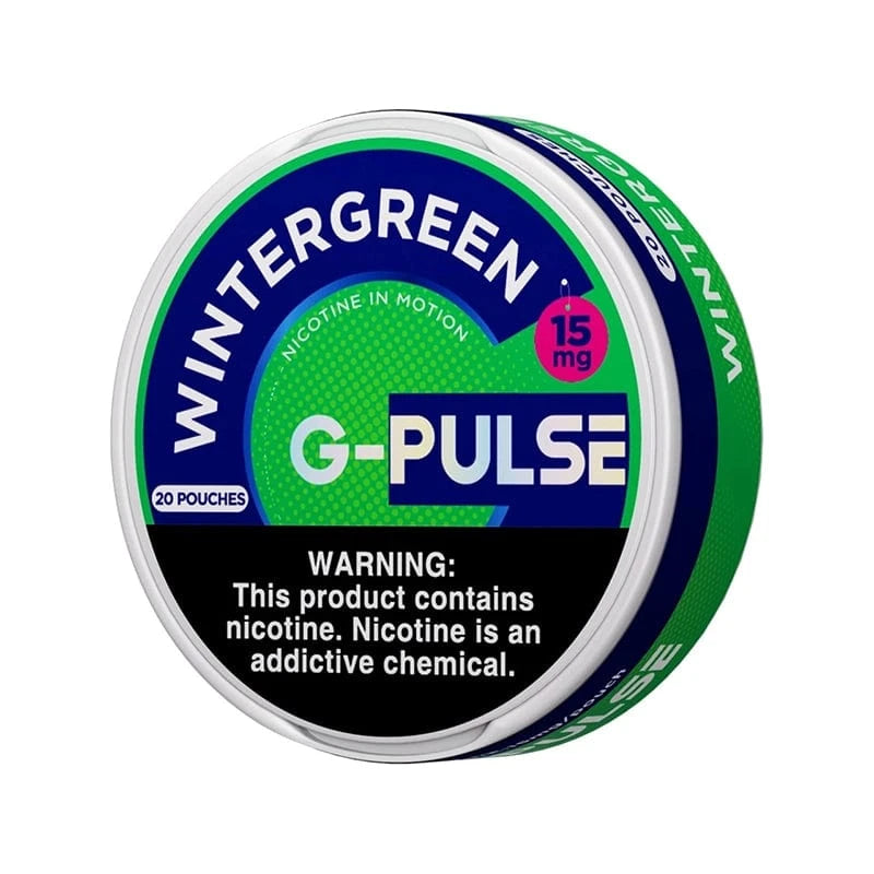 Geek Bar Cigarette Solutions 15mg / Wintergreen Geek Bar G-Pulse Nicotine Pouches
