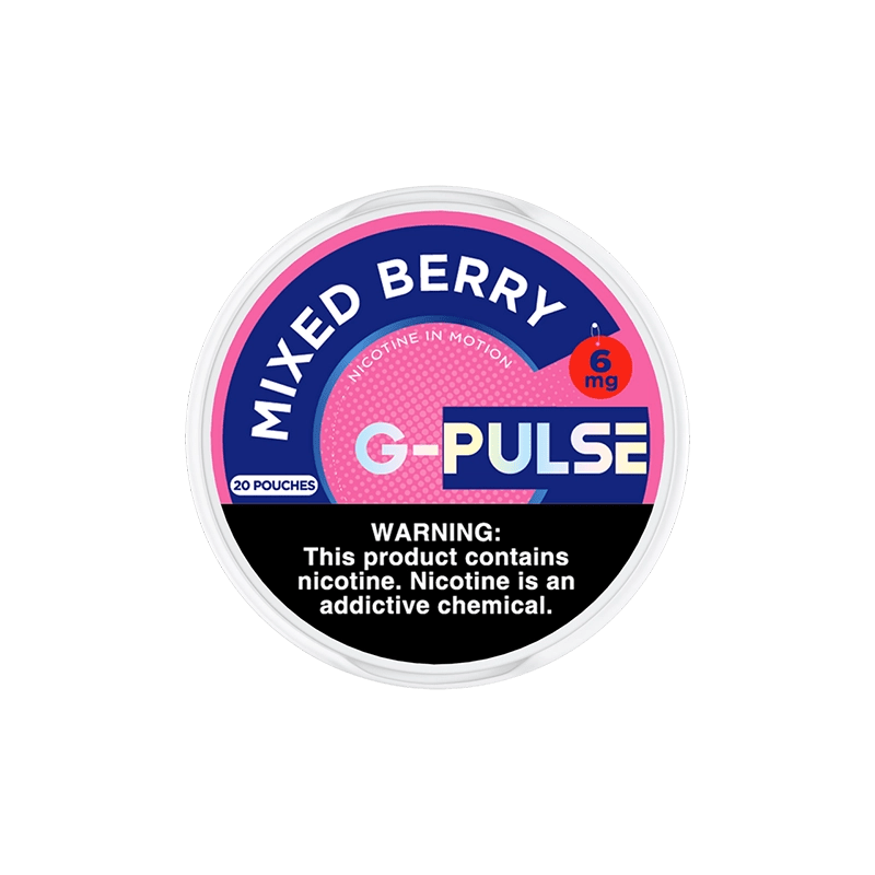 Geek Bar Cigarette Solutions 6mg / Mixed Berry Geek Bar G-Pulse Nicotine Pouches