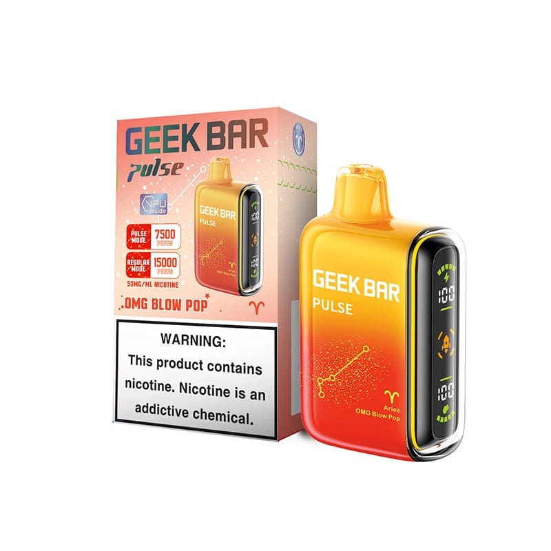 Geek Bar Disposable Vape OMG Blow Pop Geek Bar Pulse 15000 Disposable Vape (5%, 15000 Puffs)
